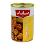 کنسرو باقلا پخته بدر(410 گرم)