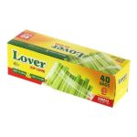 کیسه زیپ دار 20*18 لاور(40 عدد)