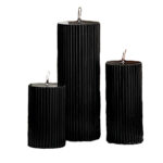 شمع استوانه ای شیاردار(سه عددی)